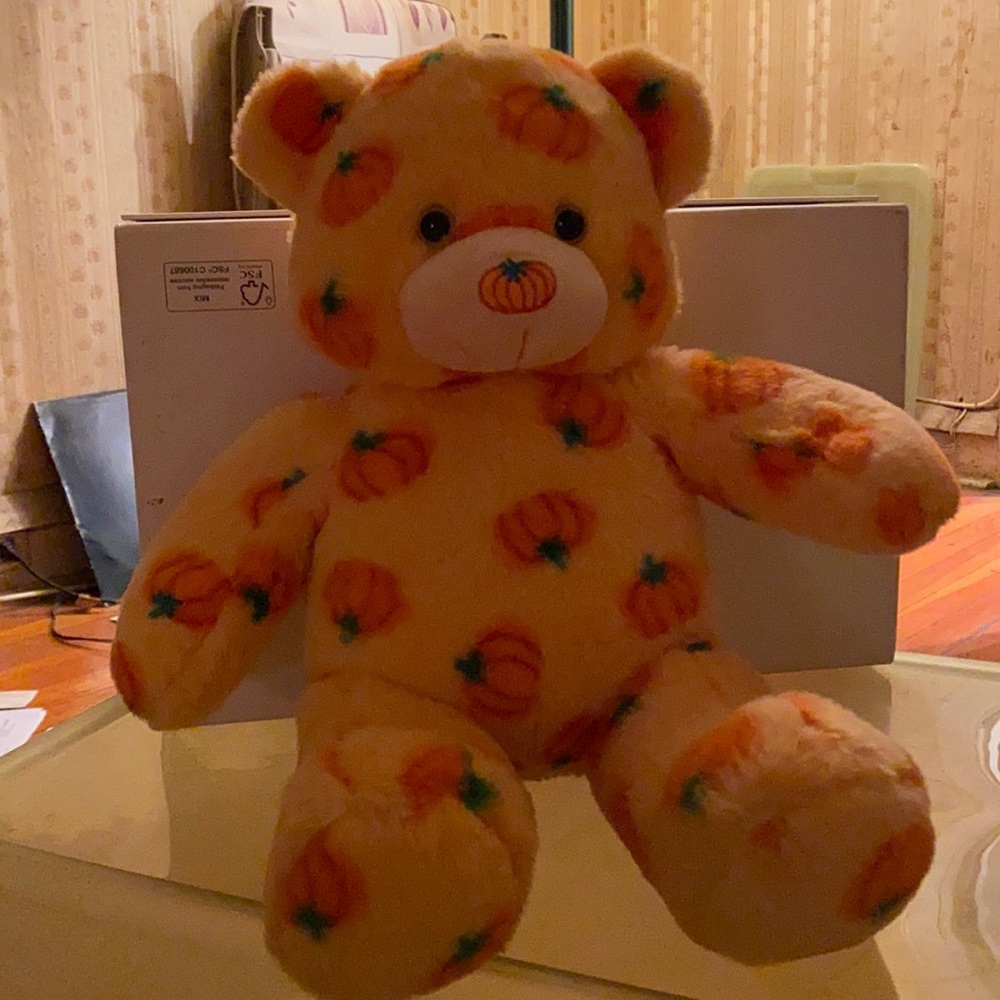Halloween Pumpkin Bear Build-A-Bear